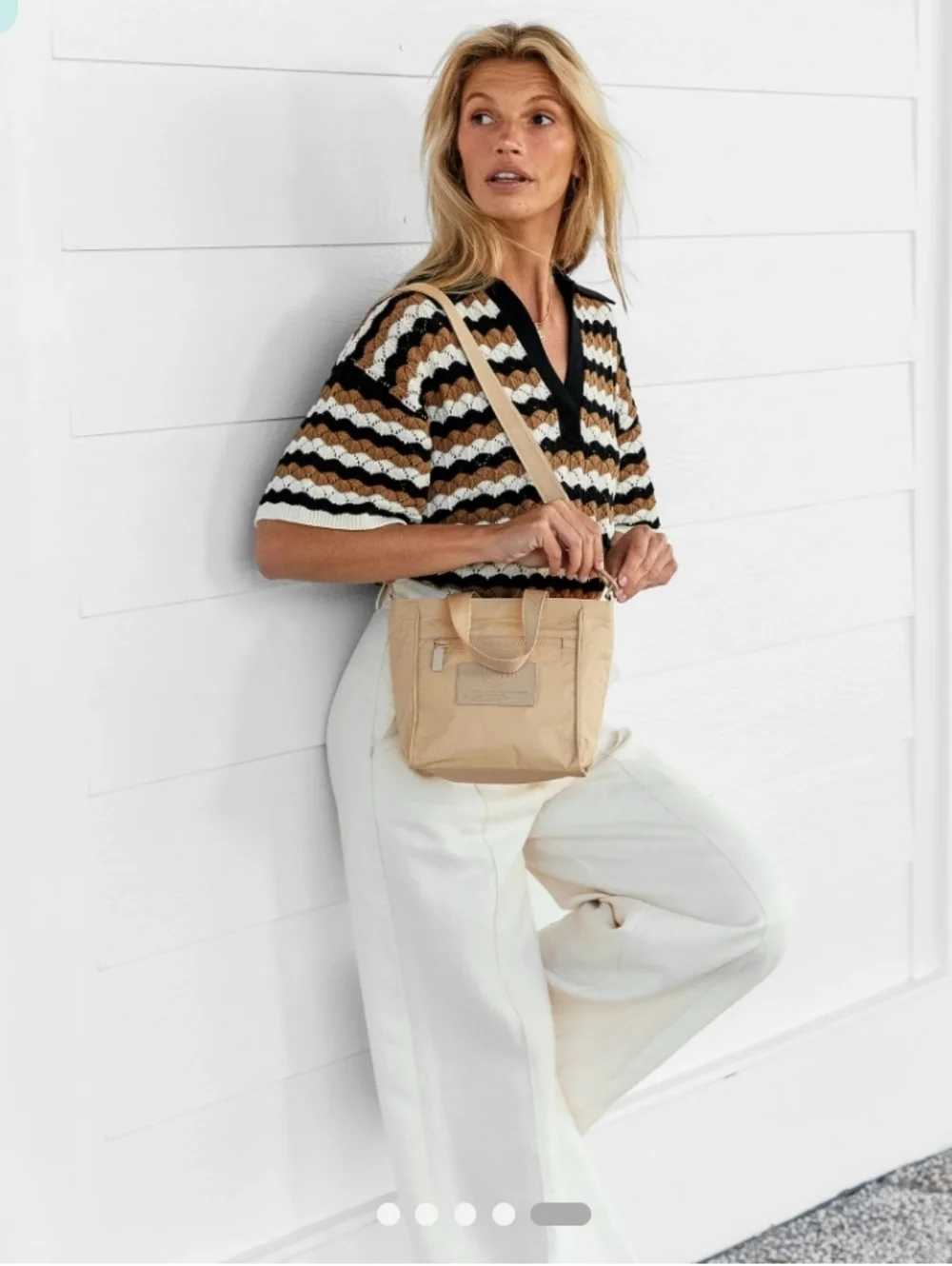 Aloha Collection Crossbody | Monochrome Tote - Picture 2 of 5